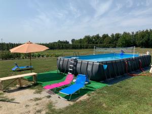 Basen w obiekcie Borgo Tarapino lub w pobliżu