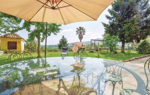 Vonkajšia záhrada v ubytovaní Appartamenti Villa Ortensia