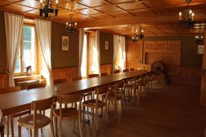 Posezení v ubytování Auberge de l'Ange