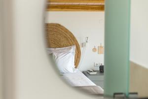 Postel nebo postele na pokoji v ubytování ArtHill eco villas