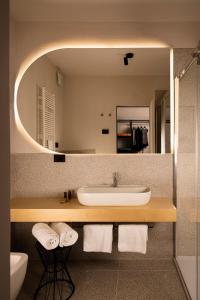 Koupelna v ubytování Elide Design Hotel