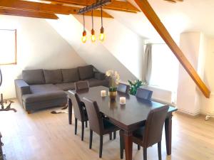 Posezení v ubytování Gästeapartments Rossatz