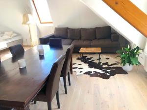 Posezení v ubytování Gästeapartments Rossatz
