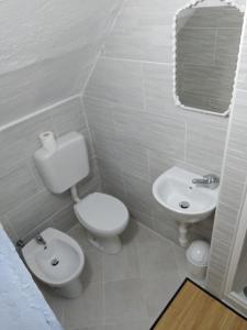 Koupelna v ubytování B&B Arquino