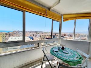 Balkón alebo terasa v ubytovaní Fuengirola Towers