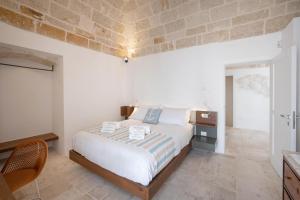 Ένα ή περισσότερα κρεβάτια σε δωμάτιο στο WePuglia - Dimora Di Mare