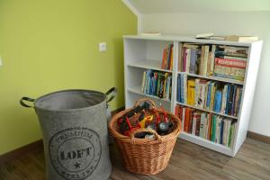 The library in Az apartmant