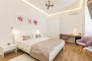 Postel nebo postele na pokoji v ubytování Luxury rooms in the center of Split - Maniva