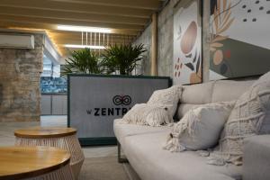 Istumisnurk majutusasutuses Zentrico Boutique