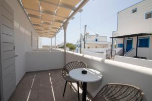 A balcony or terrace at Petra Aqua Villa
