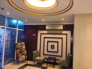 Posezení v ubytování BURJ NAHAR HOTEL L.L.C