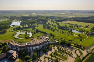 Letecký snímek ubytování Greenfield Hotel Golf & Spa