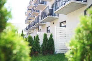 Budova, v ktorej sa apartmánový hotel nachádza