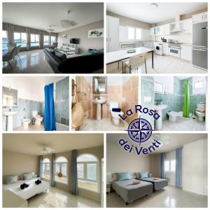 Kuchyň nebo kuchyňský kout v ubytování Rosa dei venti sea view - 4 persons - wifi free