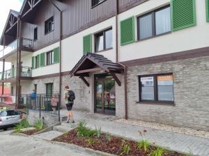 Budova, v ktorej sa apartmán nachádza