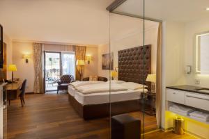 Voodi või voodid majutusasutuse Hotel Friesacher toas