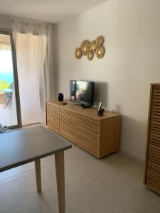 Et tv og/eller underholdning på Studio avec coin nuit