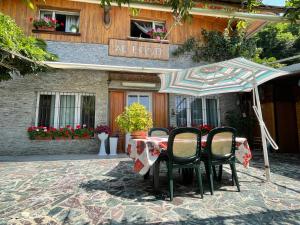 Budova, kde se bed and breakfast nachází