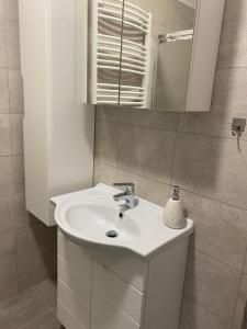 Kúpeľňa v ubytovaní Simonffy Central Apartment