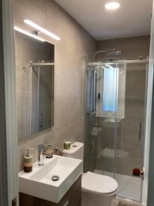 Koupelna v ubytování Apartament ca l'Irene + 18 fotografií