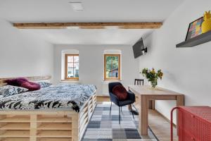 Posteľ alebo postele v izbe v ubytovaní Joy Aparthotel Keilberg
