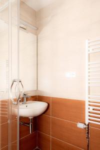 Koupelna v ubytování Apartmán v Žacléři Krkonoše