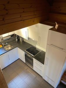 Dapur atau dapur kecil di Chalet Sonnenröschen