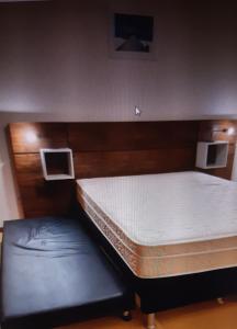 Cama o camas de una habitación en Residencial Mirante da Colina Hoffmann 219