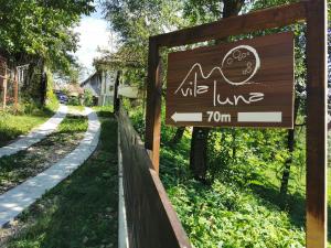 Zahrada ubytování Vila Luna
