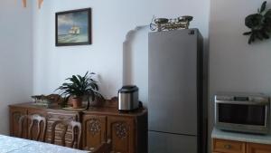 Kuchyň nebo kuchyňský kout v ubytování Apartmán Kraslice