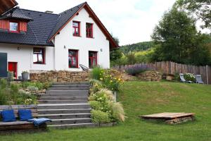 Zahrada ubytování Ateliér 673
