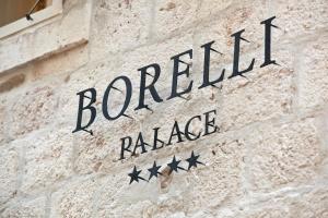 Certifikát, ocenenie alebo iný dokument vystavený v ubytovaní Borelli Palace & Borelli Blue