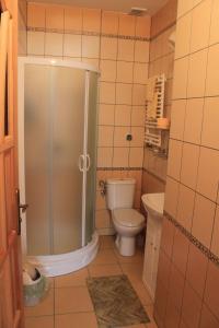 Vonios kambarys apgyvendinimo įstaigoje Jasionowy Gaj