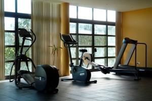 Fitness centrum a/nebo fitness zařízení v ubytování Quinta do Vale