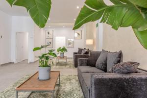 Posezení v ubytování Villamarta Boutique Rooms