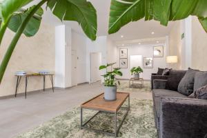 Posezení v ubytování Villamarta Boutique Rooms