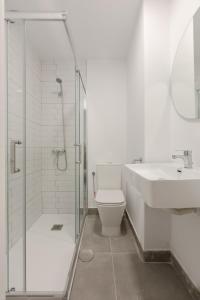 Koupelna v ubytování Villamarta Boutique Rooms