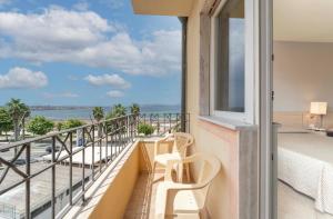 En balkong eller terrass på Hotel San Giuan