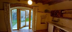 Kuchyň nebo kuchyňský kout v ubytování Apartmány Terra