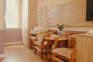 Posezení v ubytování Sao Vang Hotel