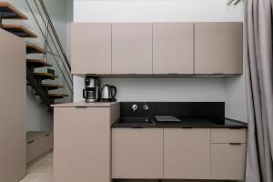 Kuchyňa alebo kuchynka v ubytovaní B&D Luxury Suites