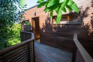 cabañas en el árbol costa da morte tesisinde bir balkon veya teras