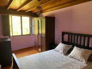 Postel nebo postele na pokoji v ubytování Vivienda vacacional Peña Tú