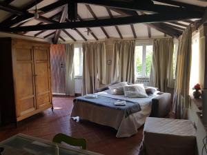 La TERRAZZA fra le TORRI 객실 침대