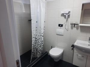 Koupelna v ubytování CASA GIA CALIMANESTI + 9 fotografií