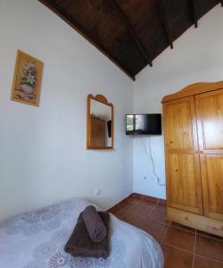 Łóżko lub łóżka w pokoju w obiekcie Casa Nisamarita by Sea You There Fuerteventura