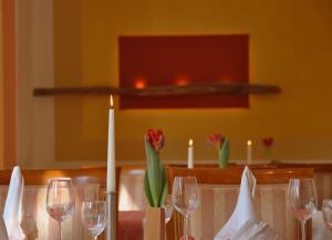 Nápoje v ubytování Hotel Zur Mühle