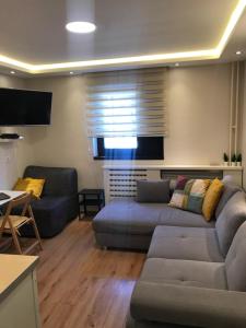 Prostor za sedenje u objektu YelaYeti Apartments