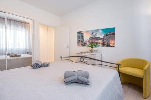 Postel nebo postele na pokoji v ubytování Casa Bastia