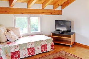 A television and/or entertainment centre at Casa Escardill